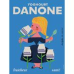 cartel vintage danone