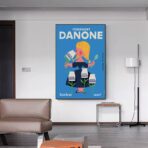cartel vintage danone