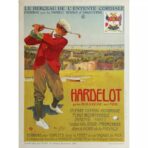 cartel de golf vintage 1