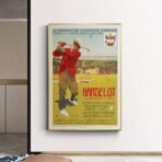 cartel de golf vintage 1