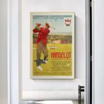 cartel de golf vintage 1