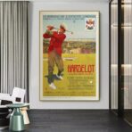 cartel de golf vintage 1