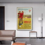 cartel de golf vintage 1