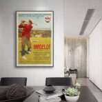 cartel de golf vintage 1