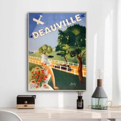 cartel vintage deauville