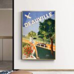 cartel vintage deauville