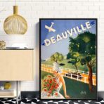 cartel vintage deauville