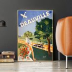 cartel vintage deauville