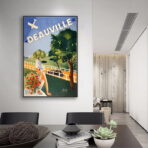 cartel vintage deauville