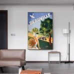 cartel vintage deauville
