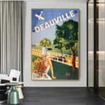 cartel vintage deauville