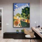 cartel vintage deauville