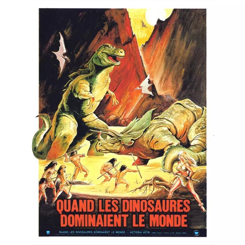 cartel vintage dinosaurio cartel vintage dinosaurio