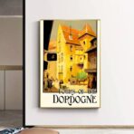 cartel vintage dordogne