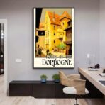 cartel vintage dordogne