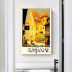 cartel vintage dordogne