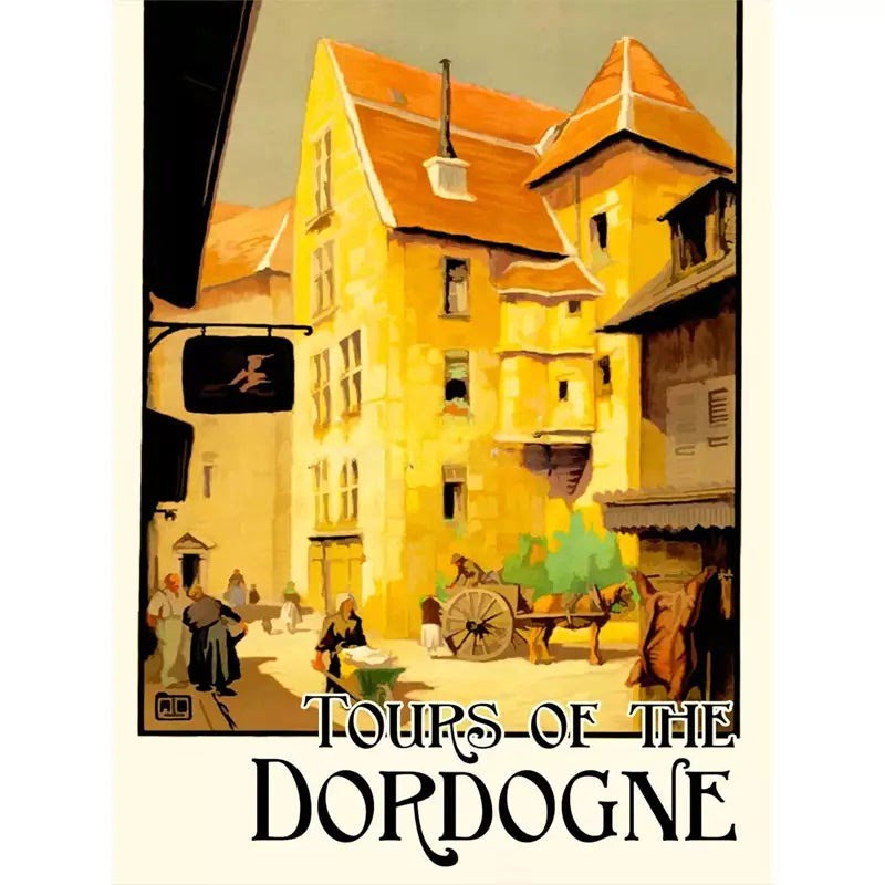 cartel vintage dordogne cartel vintage dordogne