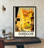 cartel vintage dordogne