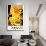 cartel vintage dordogne