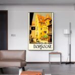 cartel vintage dordogne