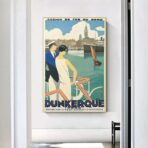 cartel vintage dunkerque