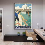 cartel vintage dunkerque