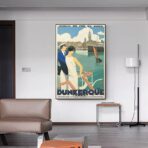 cartel vintage dunkerque