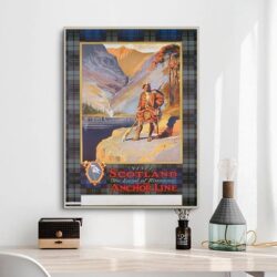 cartel vintage escocia