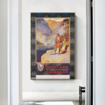 cartel vintage escocia