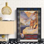 cartel vintage escocia