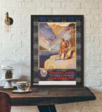 cartel vintage escocia
