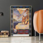 cartel vintage escocia