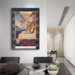 cartel vintage escocia