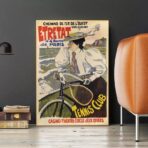 cartel vintage etretat