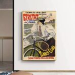 cartel vintage etretat