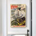 cartel vintage etretat
