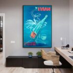 cartel vintage evian