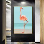 cartel vintage flamingo