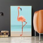 cartel vintage flamingo
