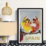 cartel vintage flamenco