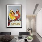 cartel vintage flamenco