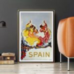 cartel vintage flamenco