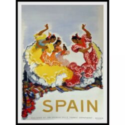 cartel vintage flamenco