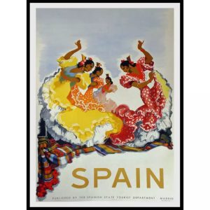 cartel vintage flamenco
