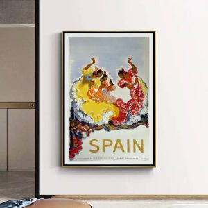 cartel vintage flamenco