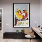 cartel vintage flamenco
