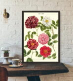 cartel de flores vintage 2