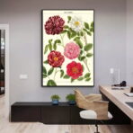 cartel de flores vintage 2