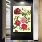 cartel de flores vintage 2