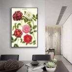 cartel de flores vintage 2
